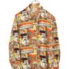 VINTAGE PRINTED SHIRT/L