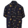 VINTAGE PRINTED SHIRT/M