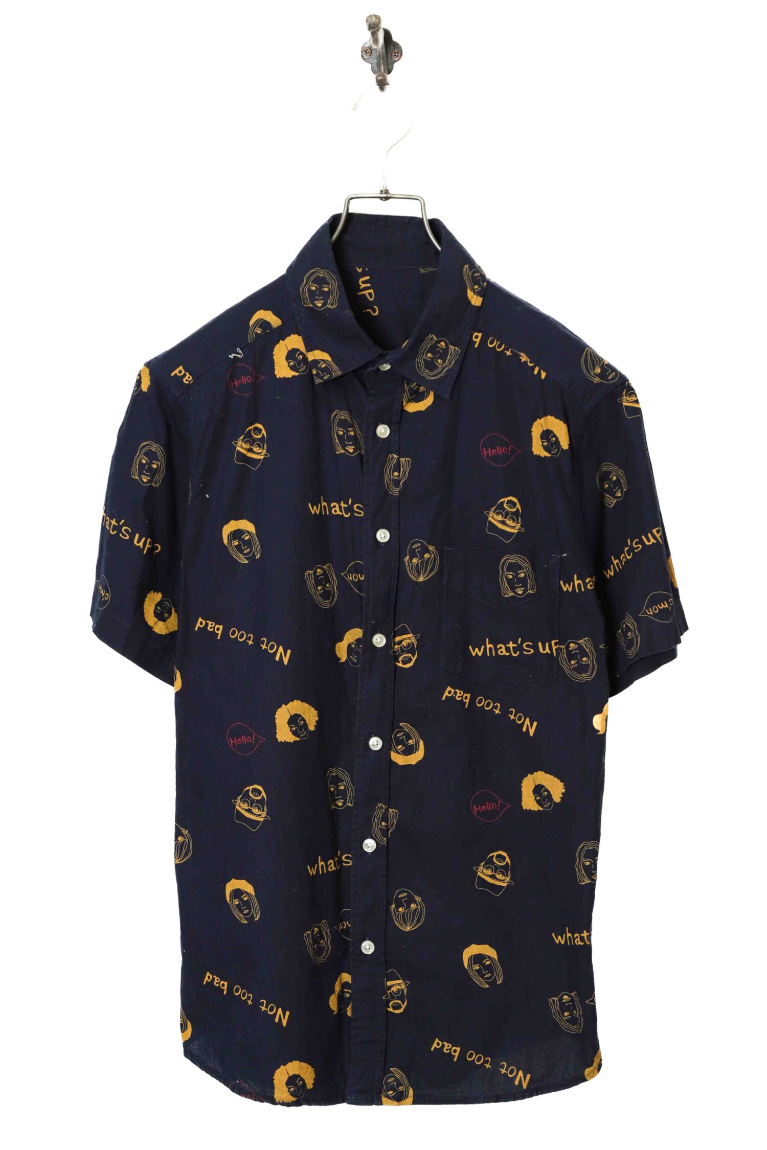 VINTAGE PRINTED SHIRT/M