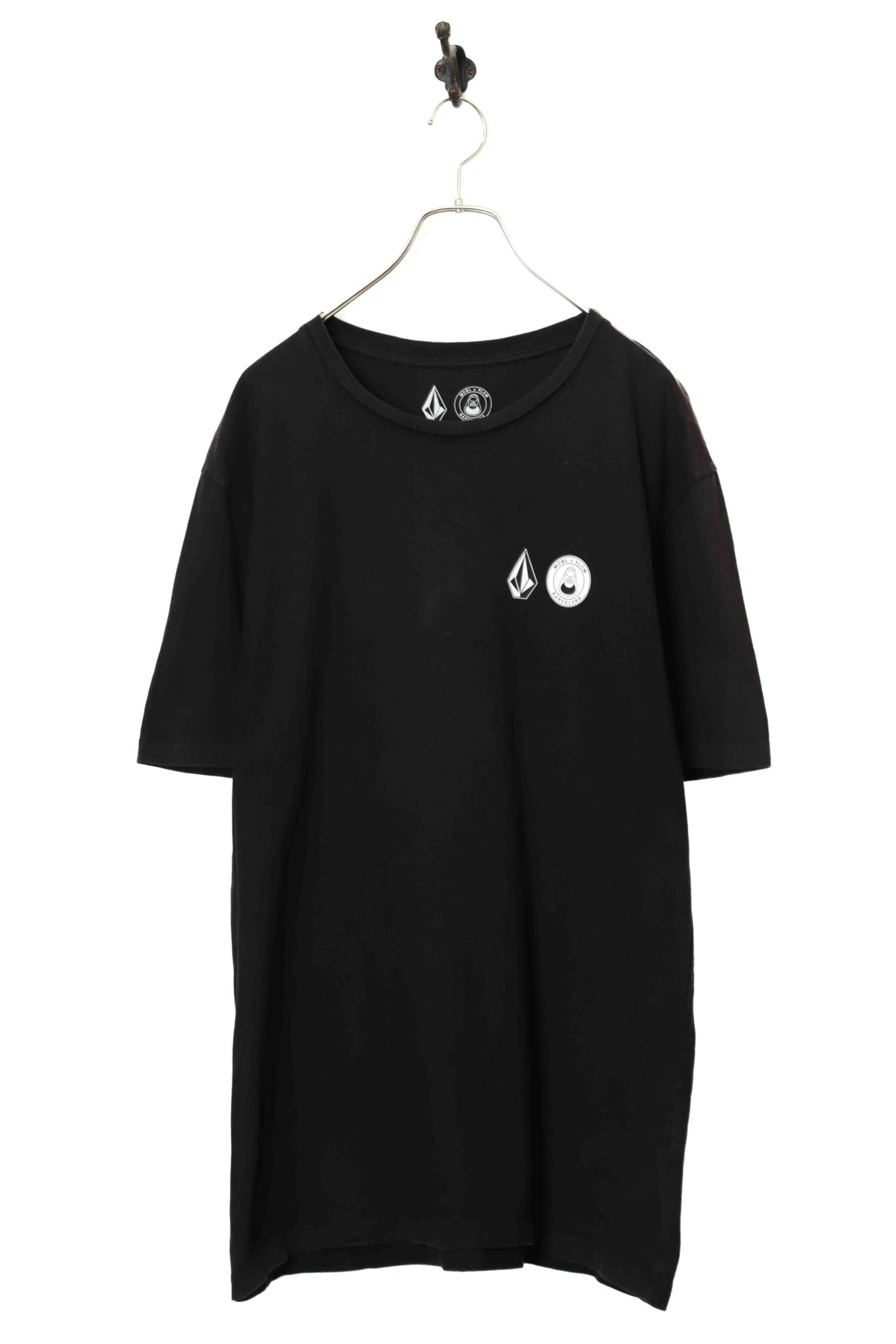 USED PRINTED T-SHIRT/VOLCOM×MCBL/L
