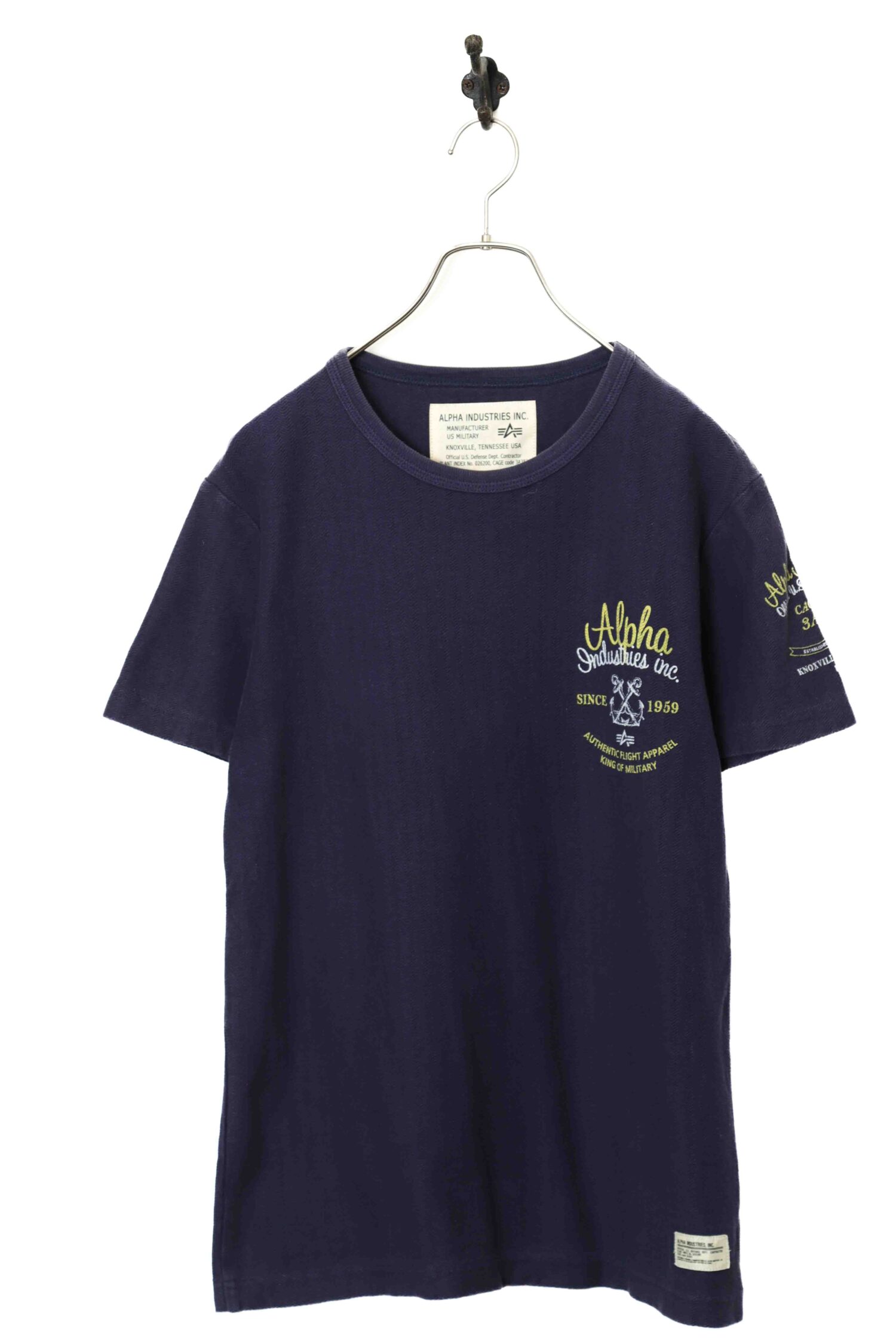 USED ALPHA INDUSTRIES T-SHIRT/M