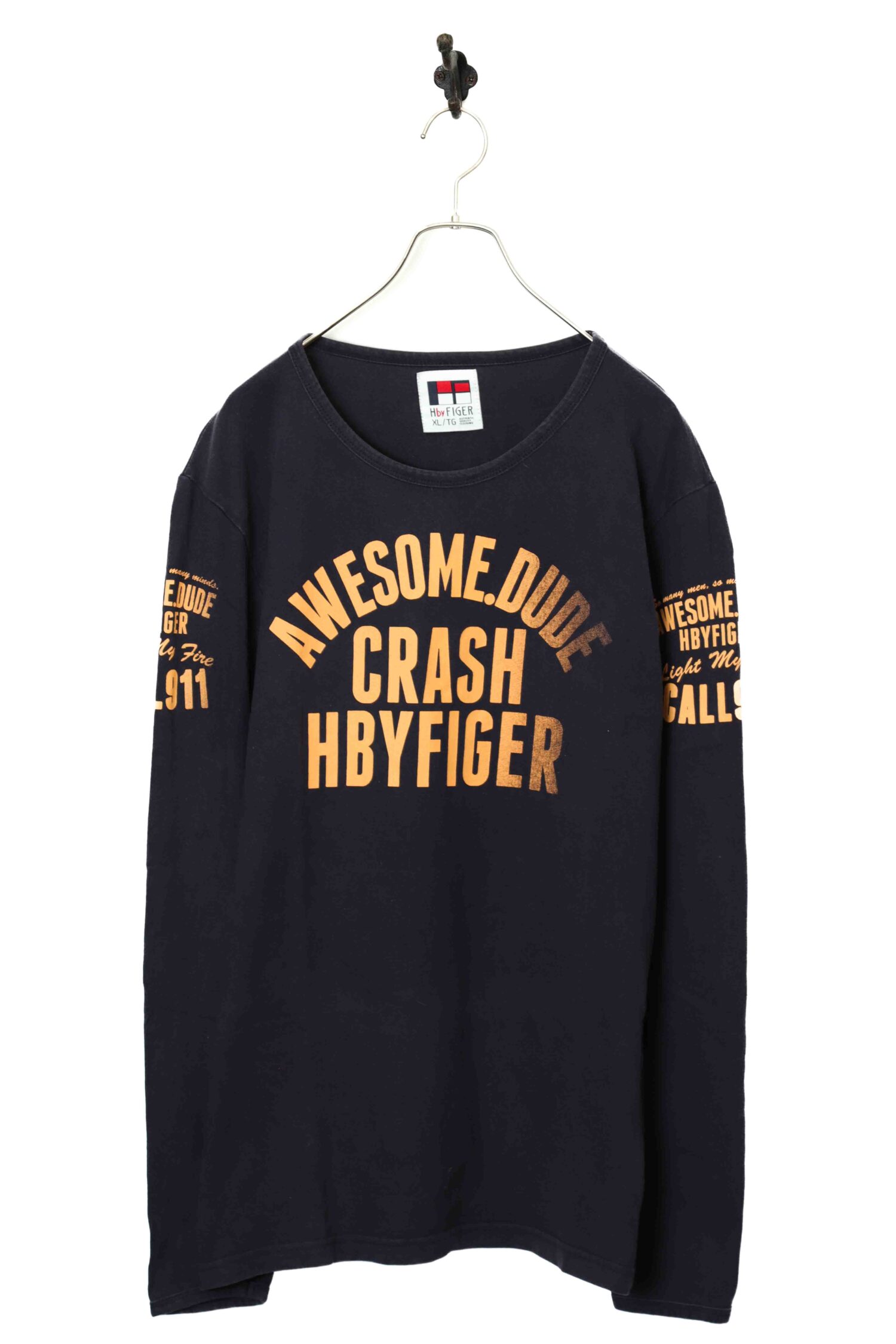 USED TOMMY FILFIGER LONG SLEEVE T-SHIRT/M