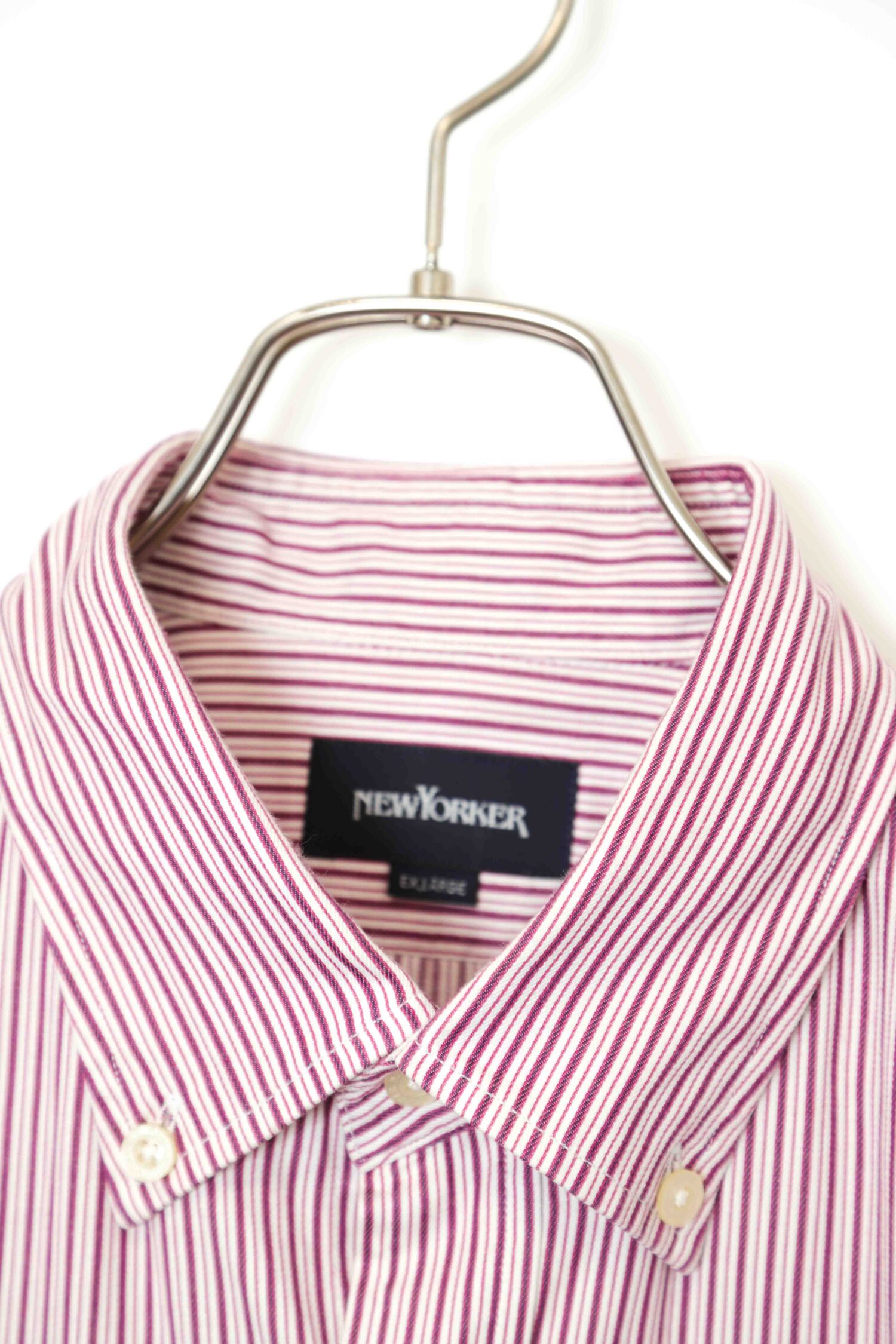 Alternative view of USED NEWYORKER STRIPED SHORT SLEEVE SHIRT/XL