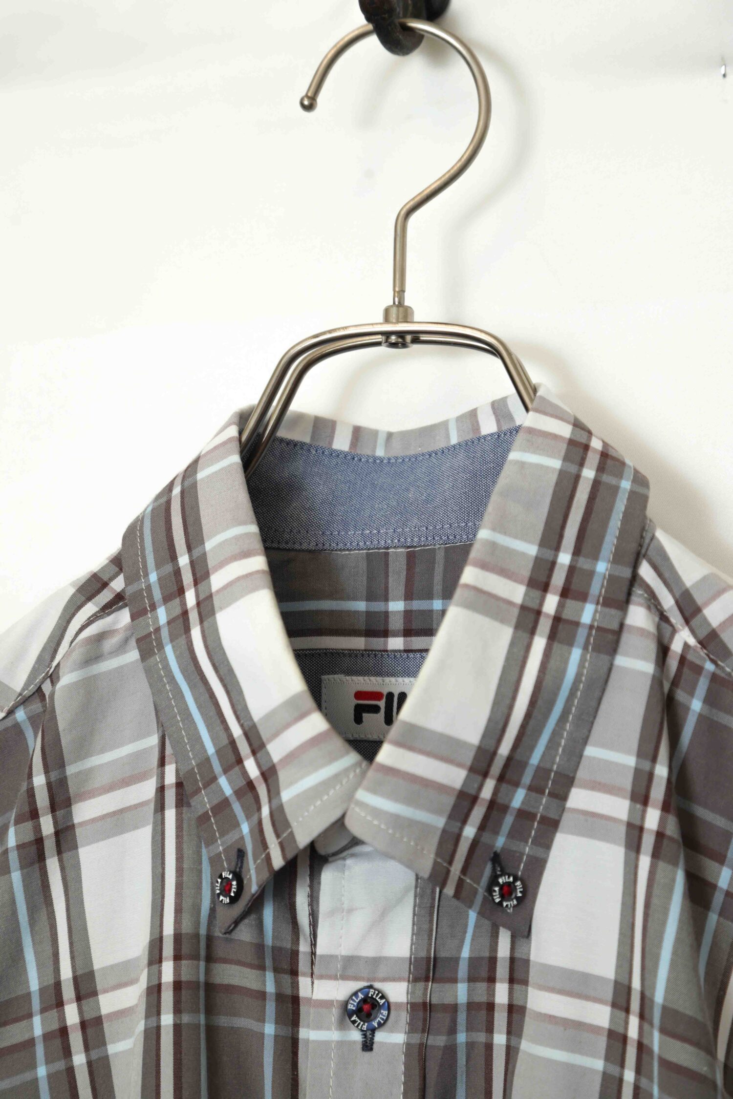 Alternative view of USED FILA CHECK SHIRT/M