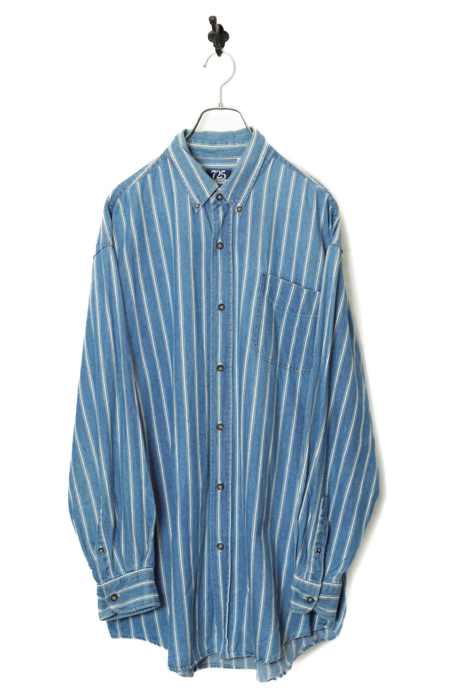 VINTAGE STRIPED SHIRT/XL