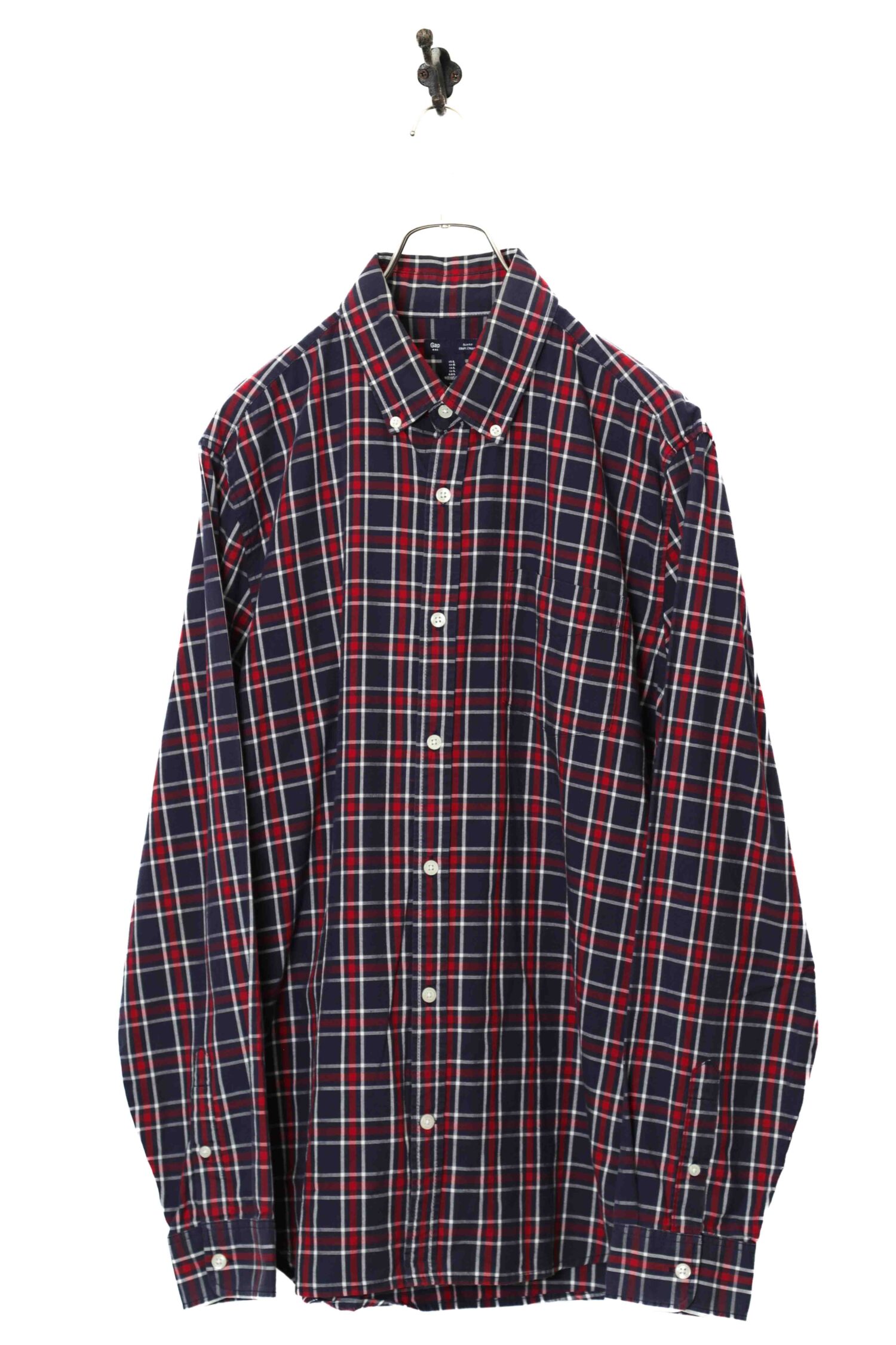 USED GAP CHECK SHIRT/L