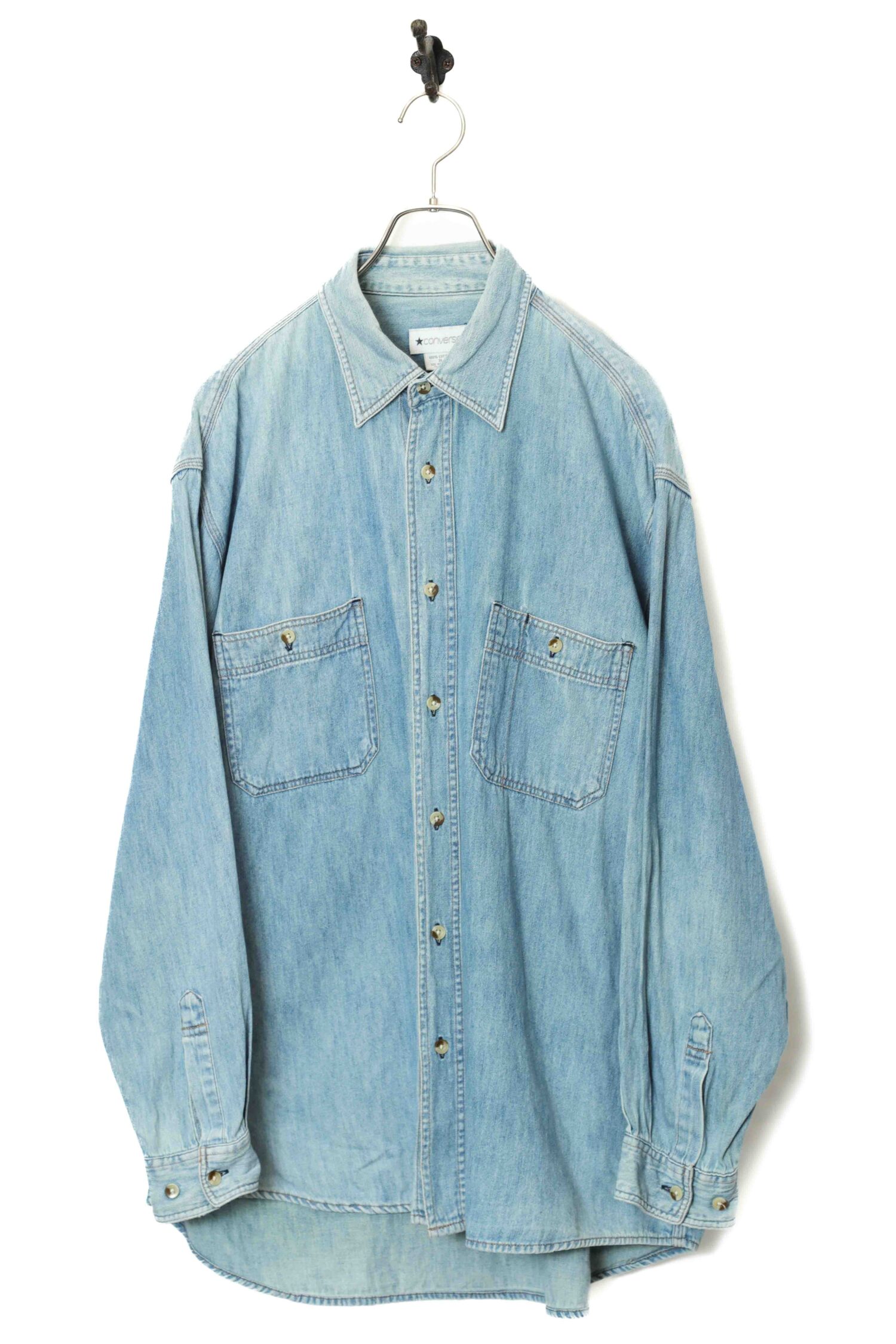 USED CONVERSE CHAMBRAY SHIRT/XL