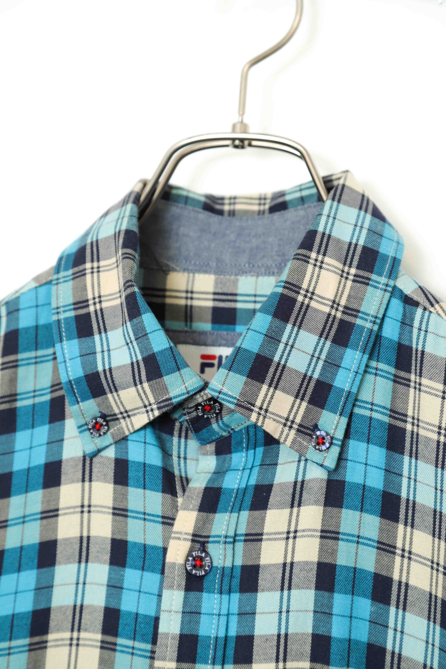 Alternative view of USED FILA CHECK SHIRT/M
