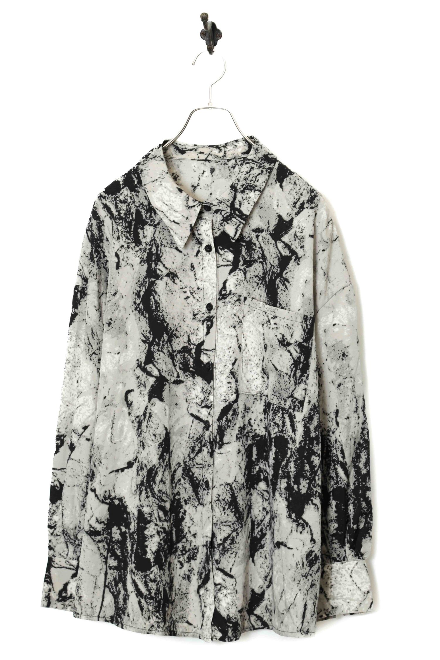 VINTAGE PRINTED SHIRT/XL