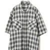 VINTAGE CHECK SHORT SLEEVE SHIRT/XL