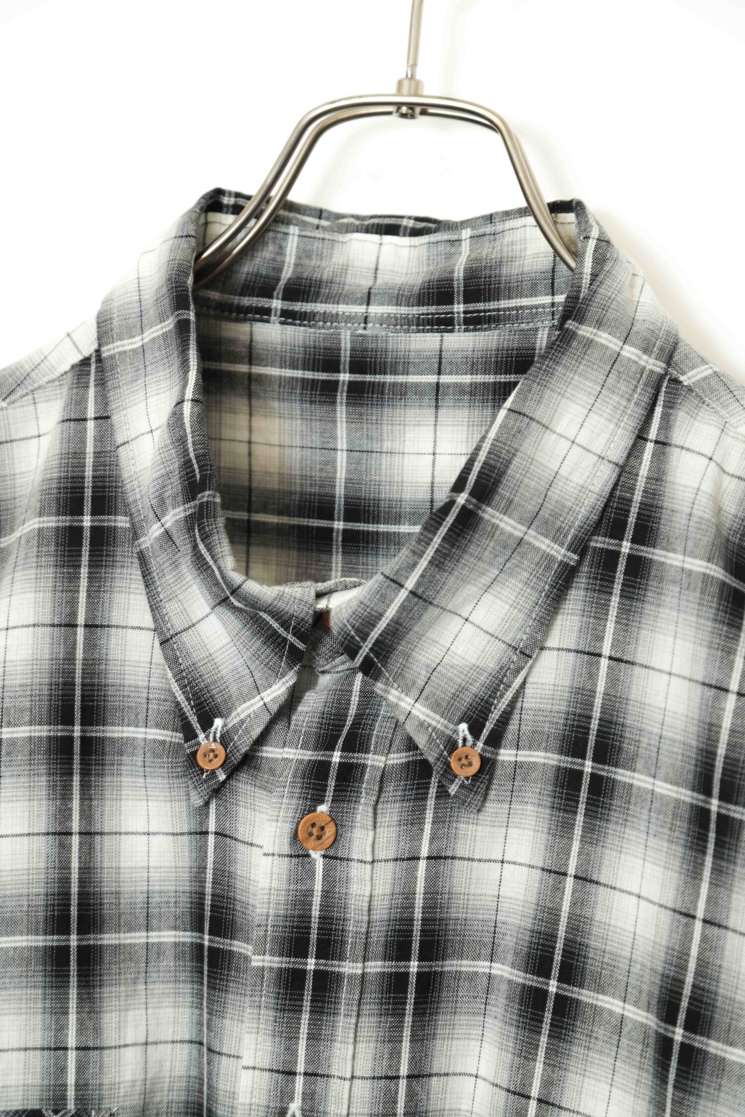 Alternative view of VINTAGE CHECK SHORT SLEEVE SHIRT/XL