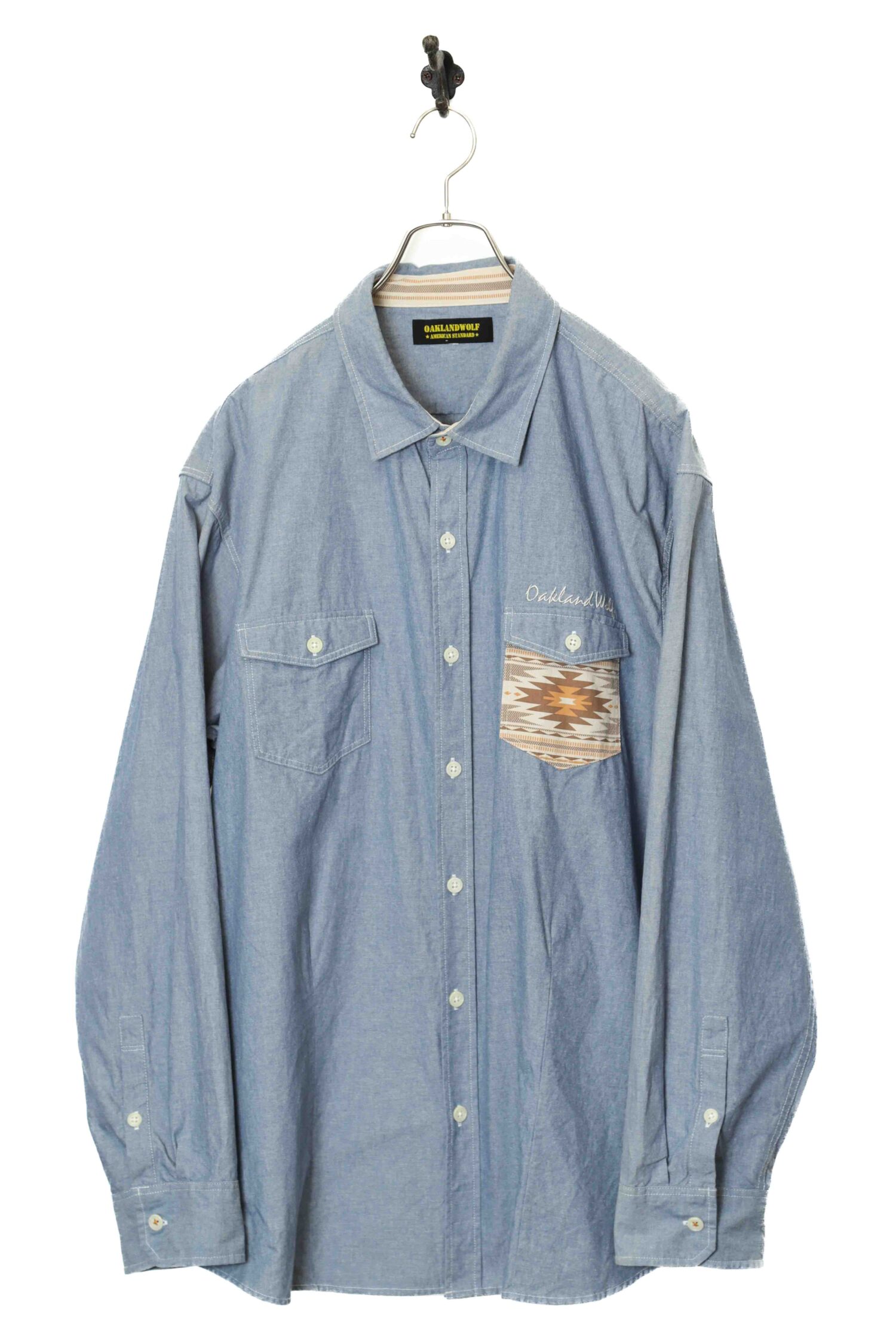 USED CHAMBRAY SHIRT/XL