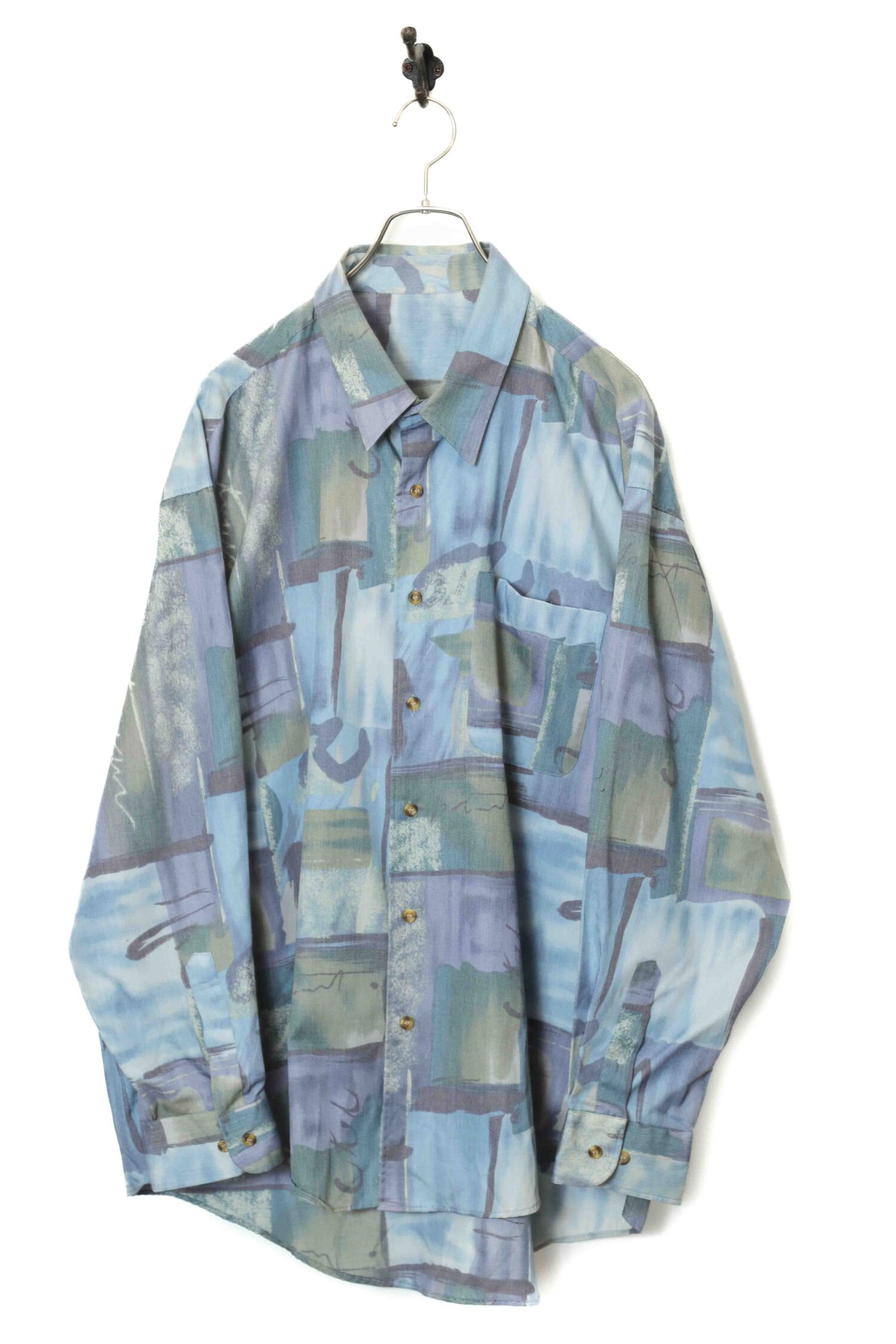 VINTAGE PRINTED SHIRT/XL