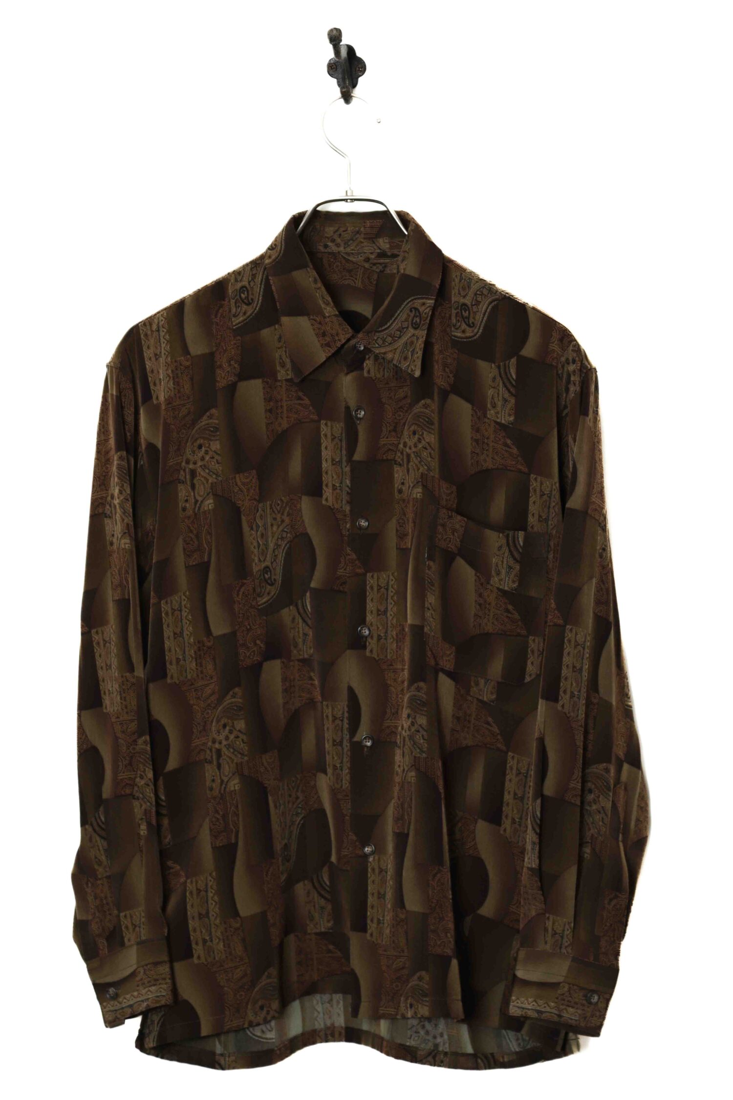 VINTAGE PRINTED SHIRT/L