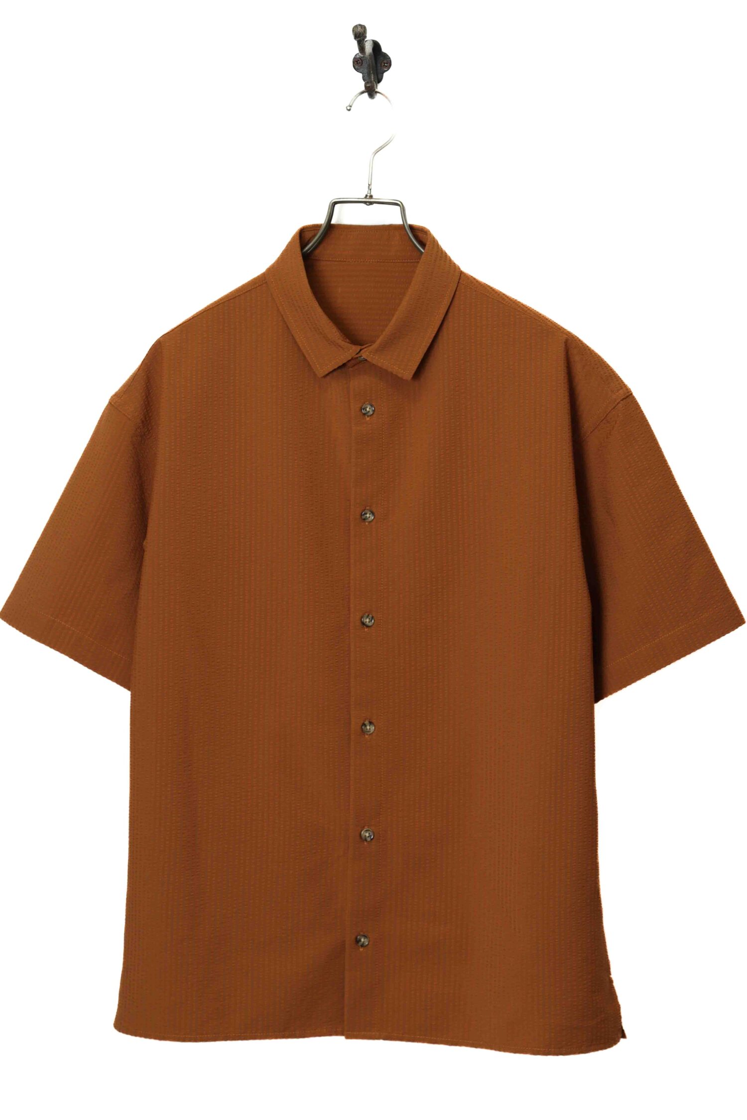 VINTAGE HOPSACK SHORT SLEEVE SHIRT/M