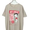 USED BETTY BOOP PRINTED T-SHIRT/L