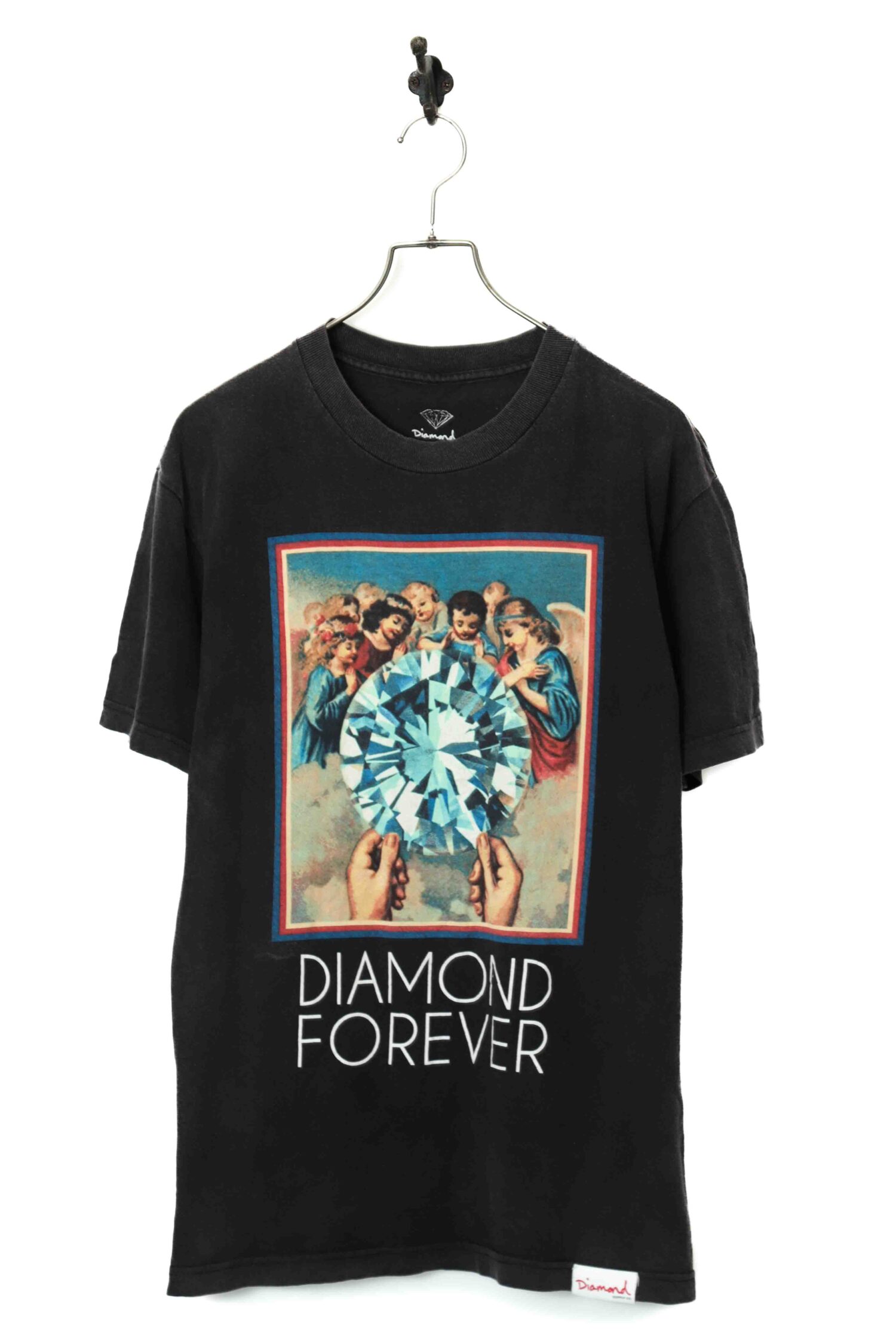 VINTAGE PRINTED T-SHIRT/MADE IN USA/M