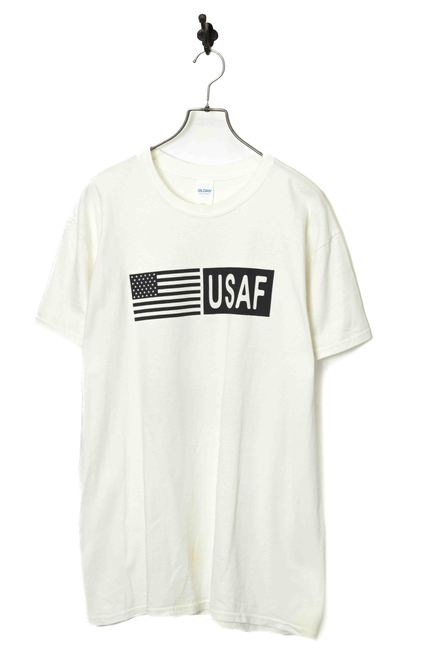 USED MILITARY PRINTED T-SHIRT/L