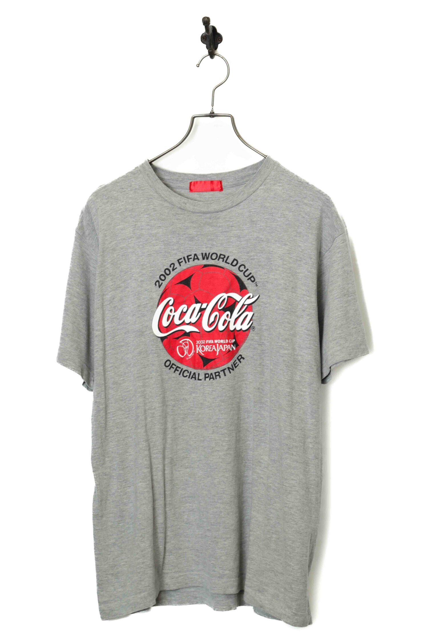 USED 2002 WORLD CUP PRINTED T-SHIRT/L