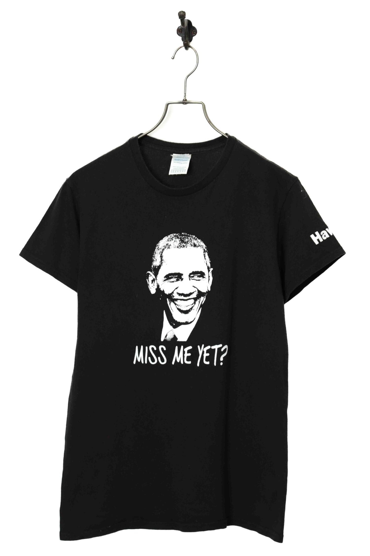 USED PRINTED T-SHIRT/OBAMA/S