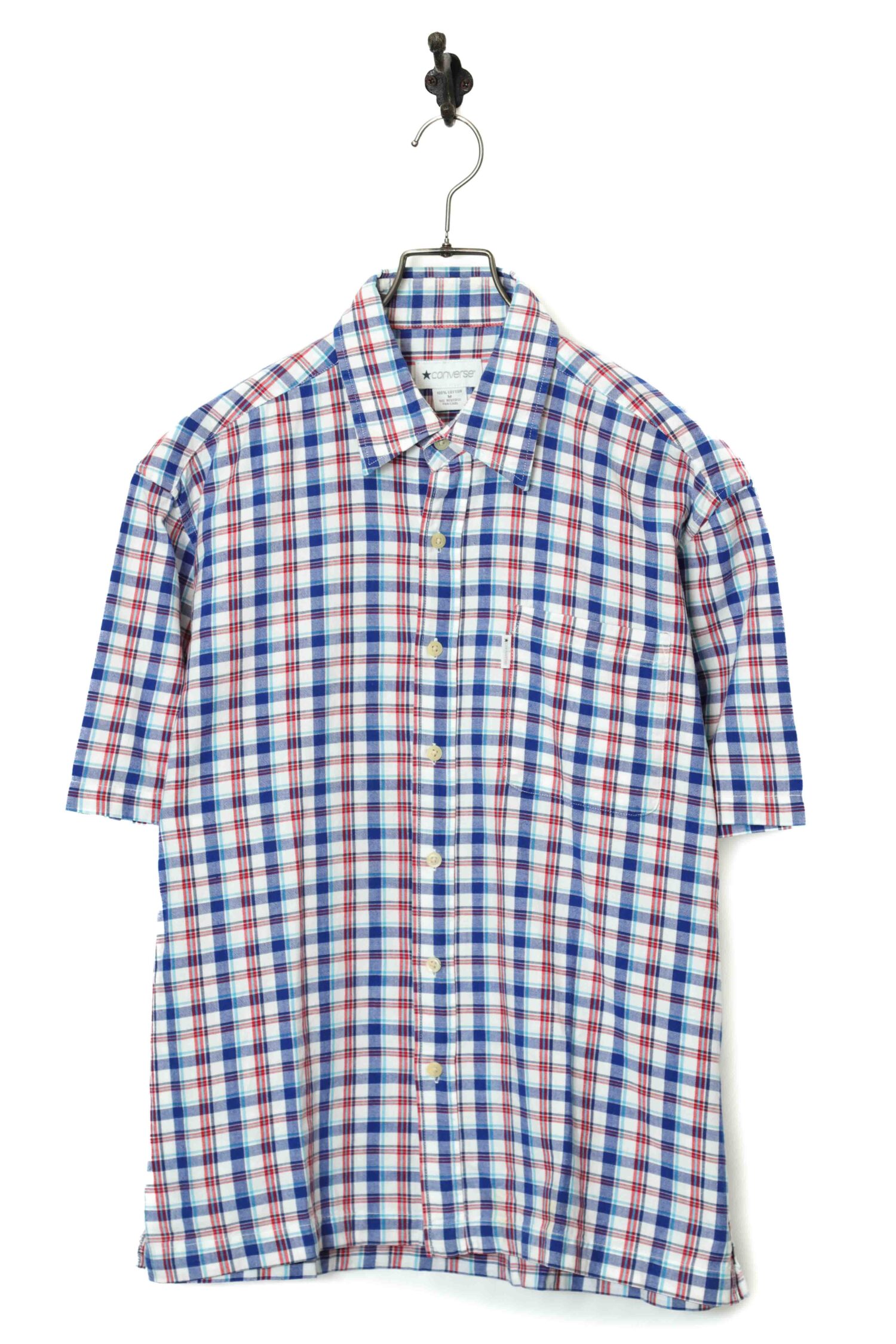 USED CONVERSE CHECK SHIRT/M
