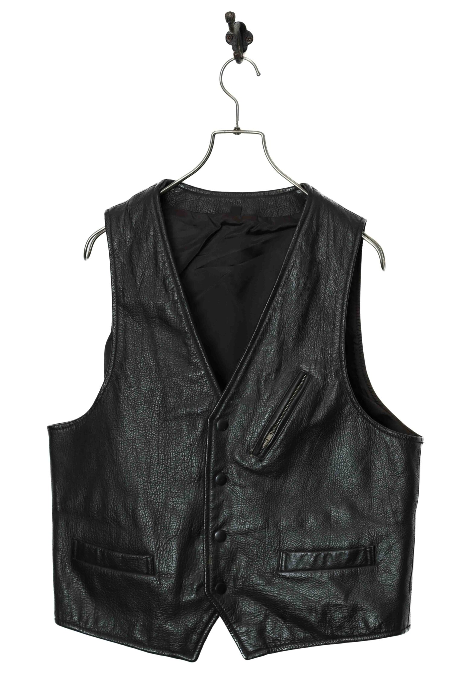 VINTAGE COW LEATHER VEST/M | 古着屋FERANTRACING【公式】|東京 