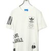 USED ADIDAS PRINTED T-SHIRT/S