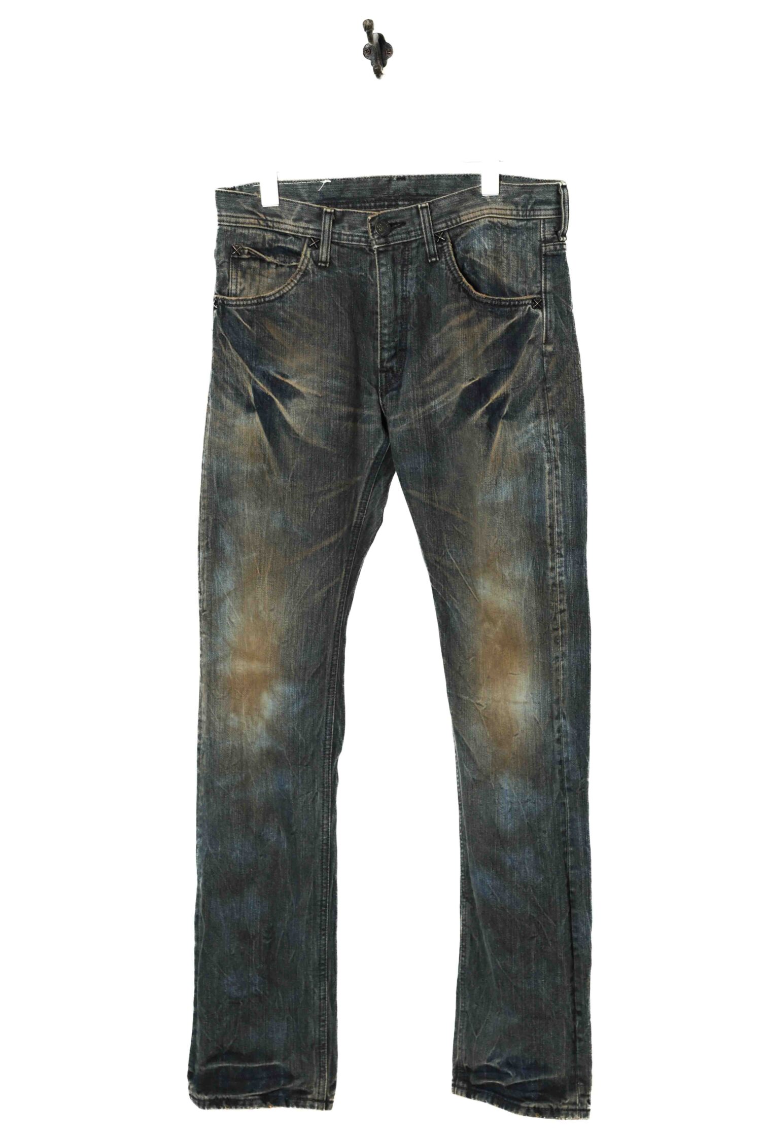 USED LEE DENIM PANTS/MADE IN JAPAN/W84