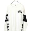 USED AVIREX PRINTED SWEAT SHIRT/M