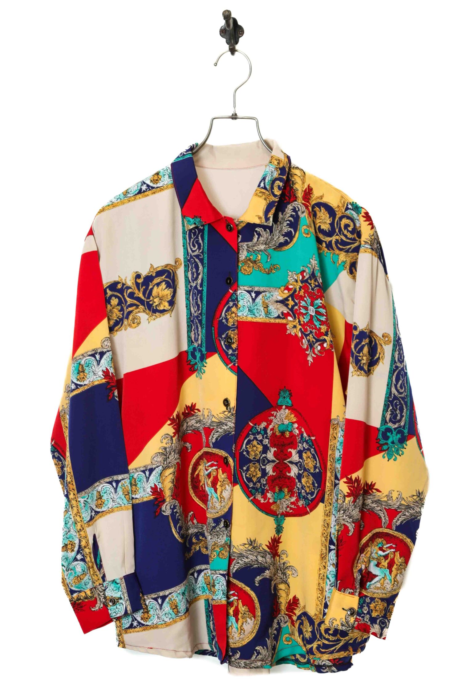 VINTAGE PRINTED SHIRT/L