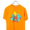 USED THE SIMPSONS PRITED T-SHIRT/S