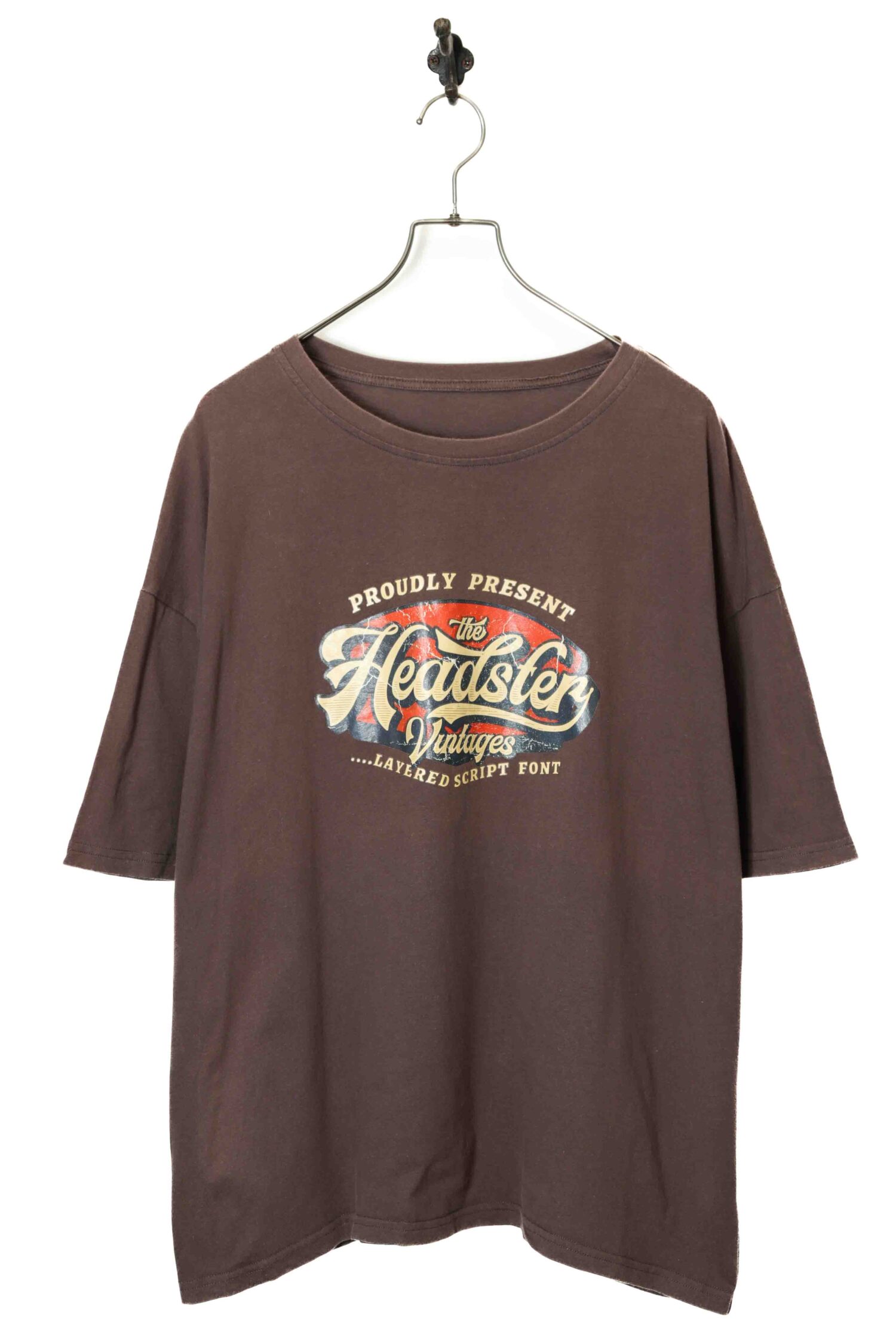 VINTAGE PRINTED T-SHIRT/XL