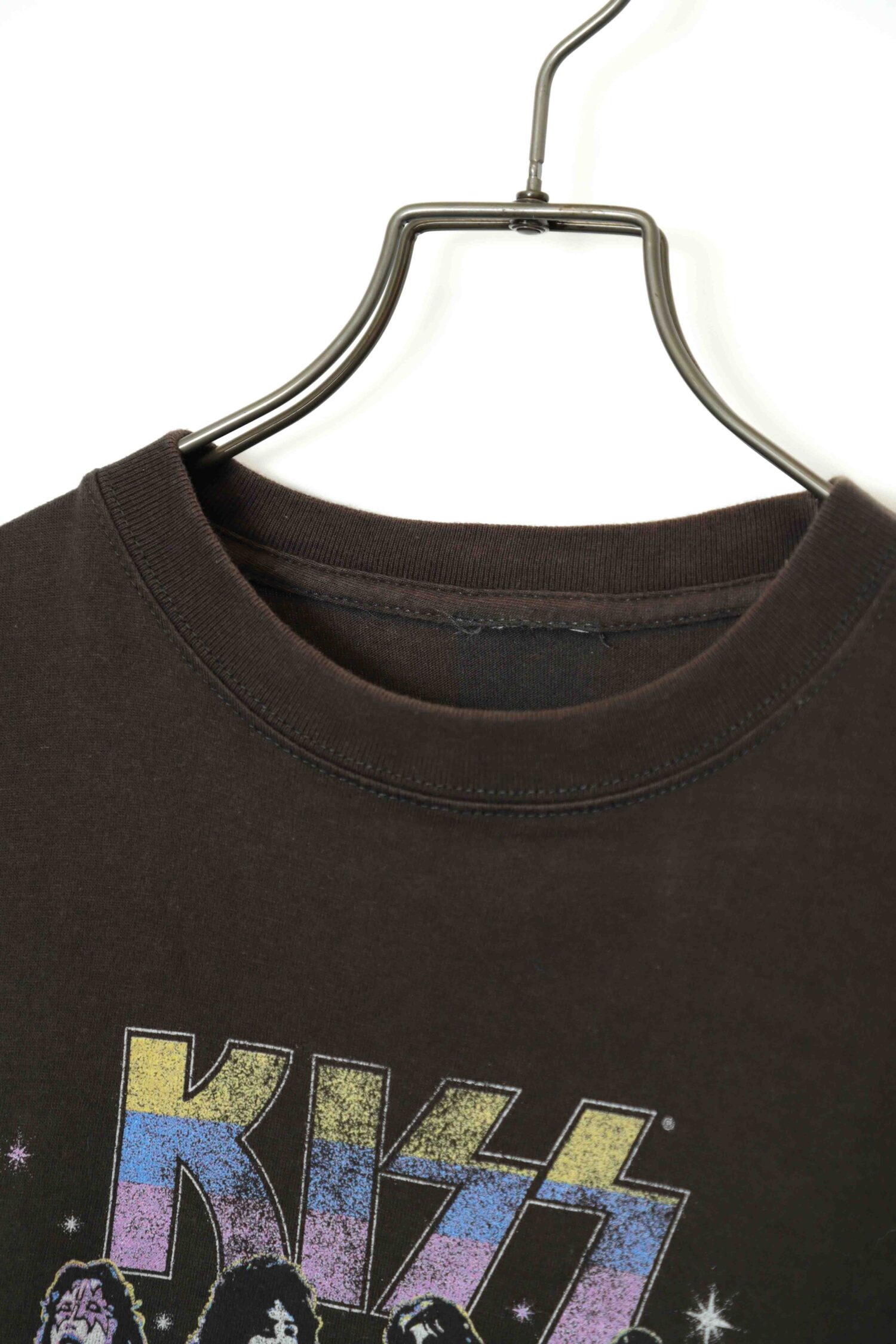 Alternative view of USED KISS BAND T-SHIRT/S