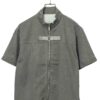 VINTAGE ZIP UP SHIRT/M