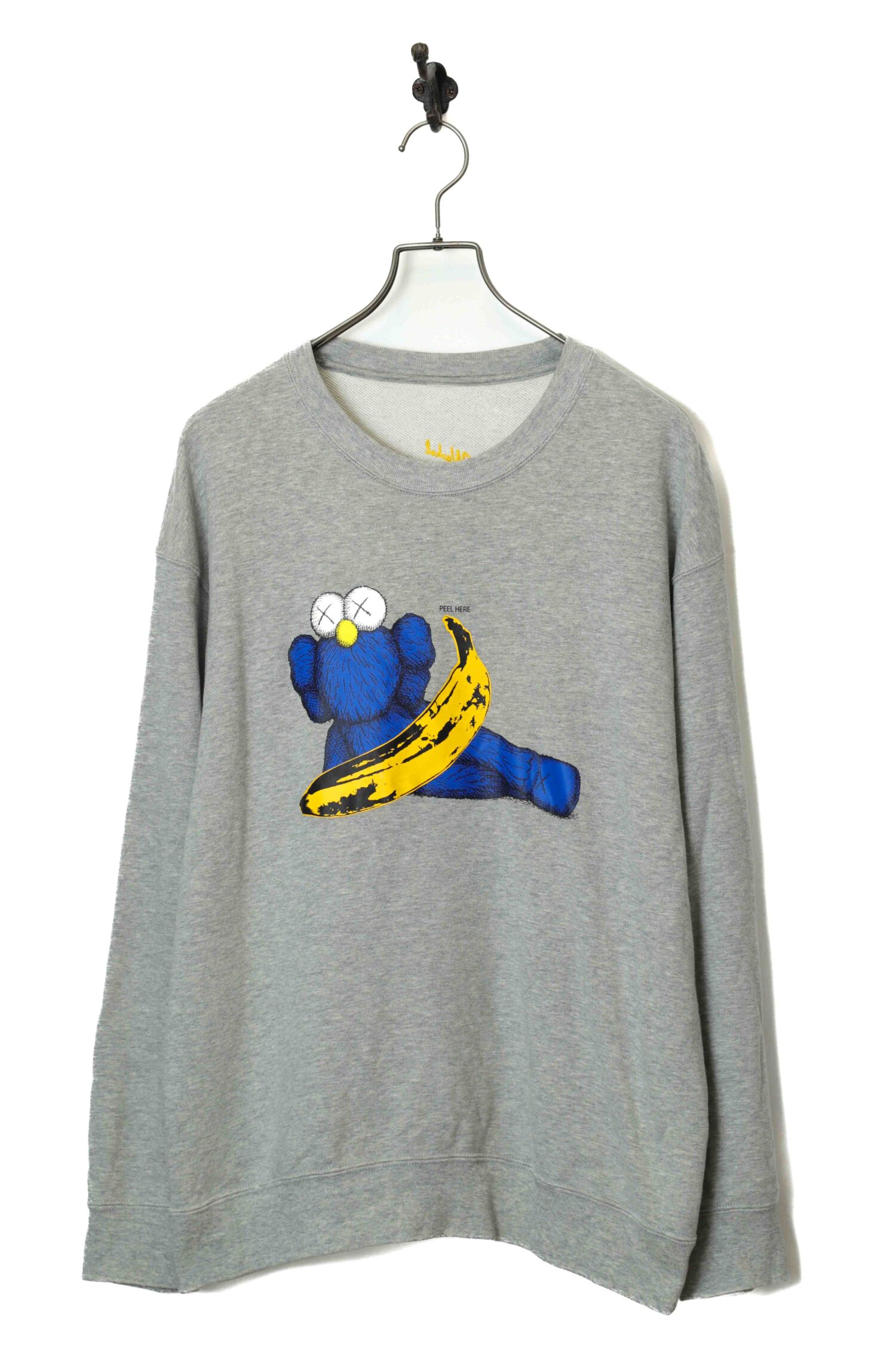 USED ANDY WARHOL PRINTED SWEAT SHIRT/L