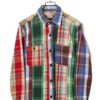 VINTAGE CHECK PATTERN SHIRT/L