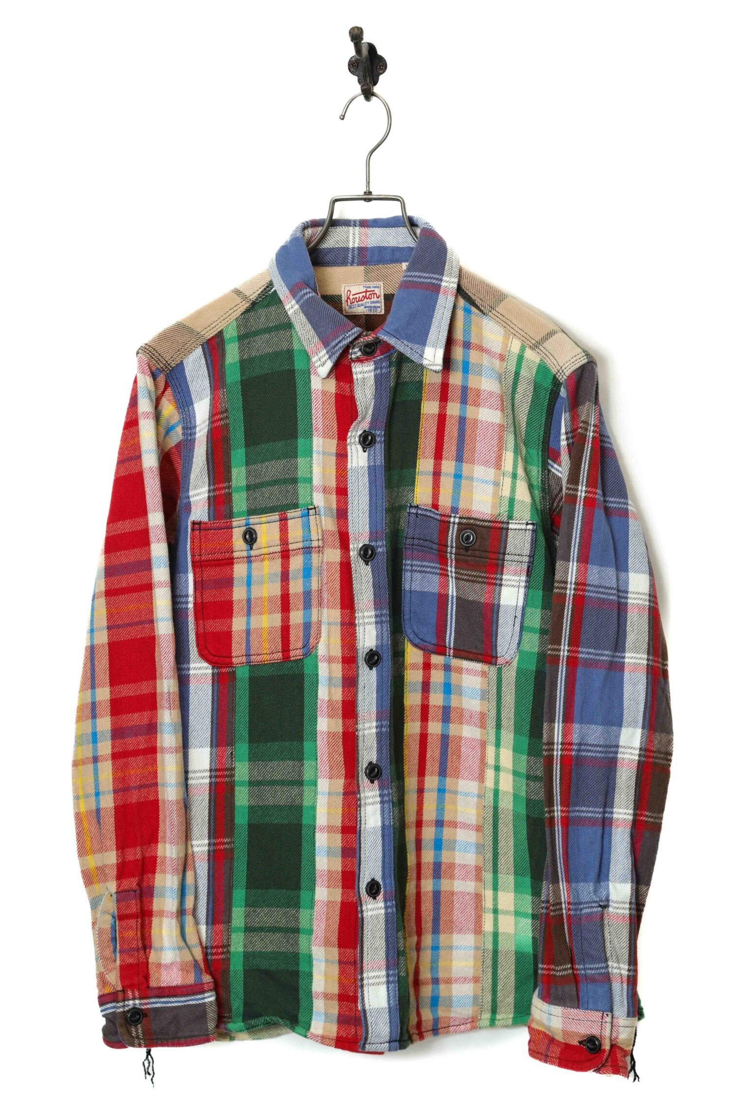 VINTAGE CHECK PATTERN SHIRT/L