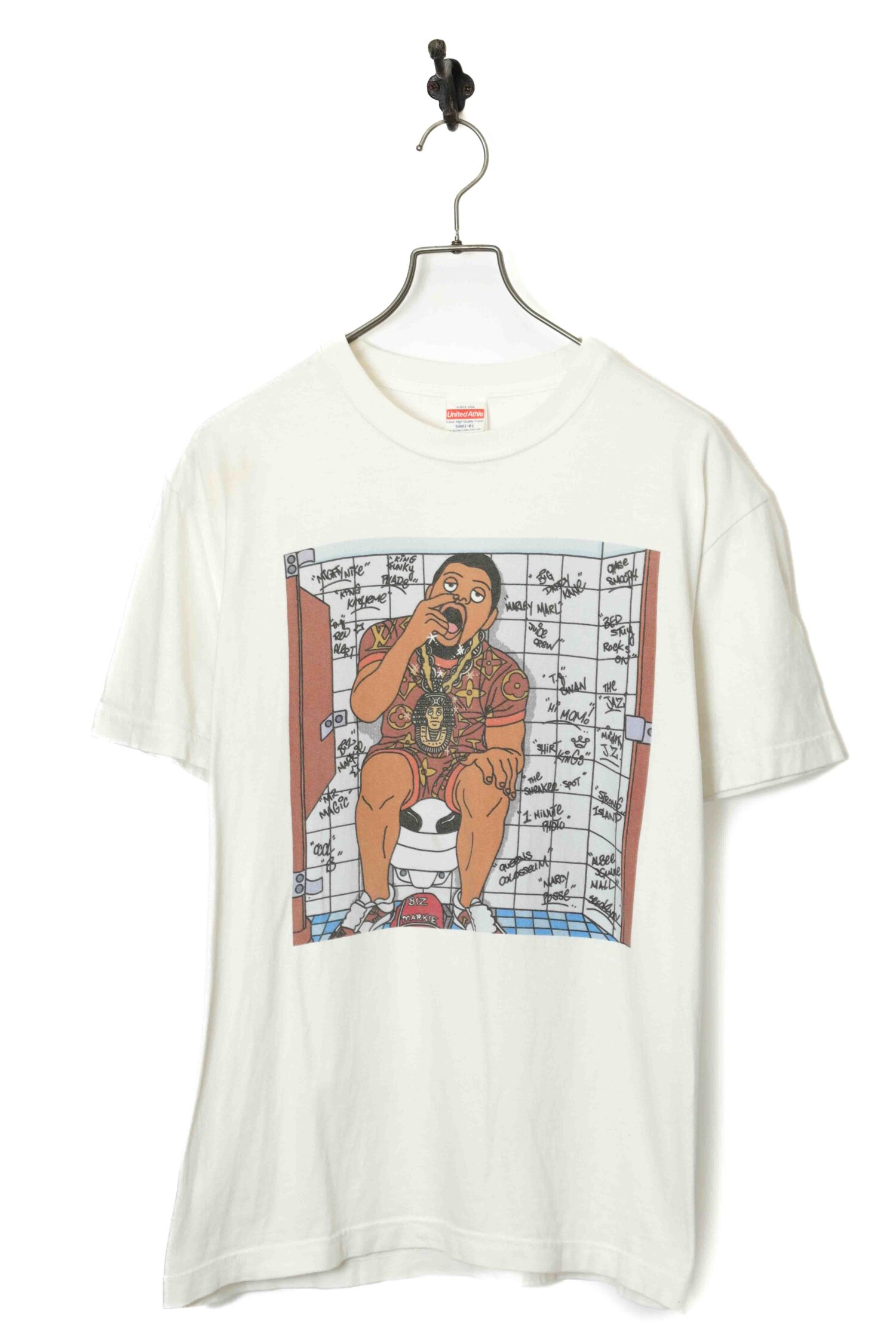 VINTAGE PRINTED T-SHIRT/L
