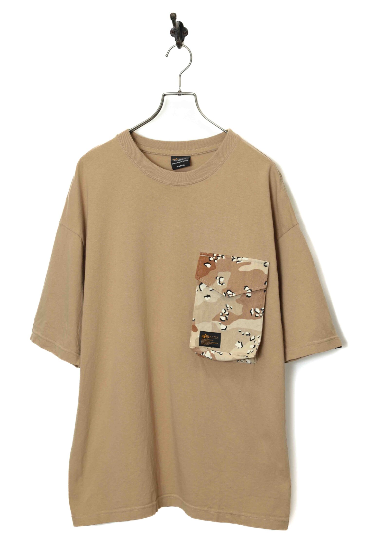USED ALPHA MILITARY DESIGN T-SHIRT/XL