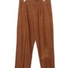 VINTAGE COTTON PLEATED DRESS PANTS/W80