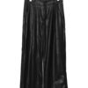 VINTAGEFAKE LEATHER FLARE PANTS/W70