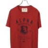 USED ALPHA INDUSTRIES PRINTED T-SHIRT/L