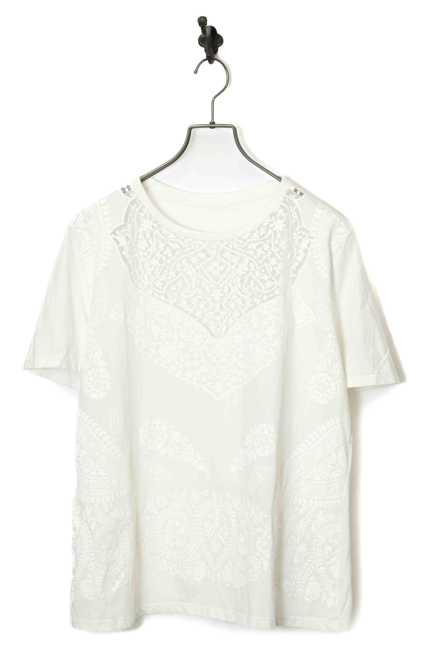 VINTAGE FLOWER PRINTED T-SHIRT/S