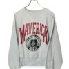 VINTAGE PRINTED SHORT SWEAT SHIRT/L