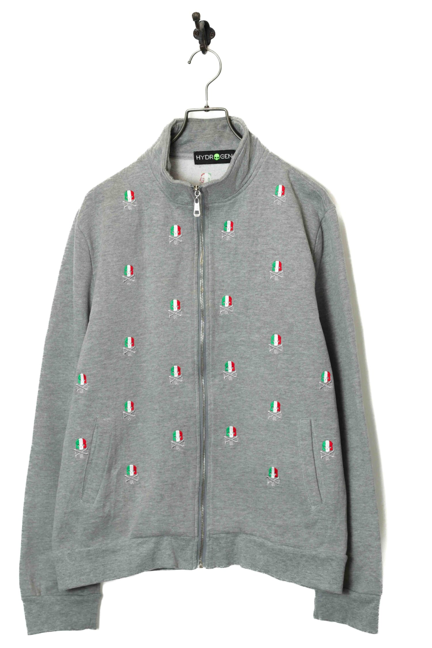 USED SWEAT ZIP UP JACKET/XXL