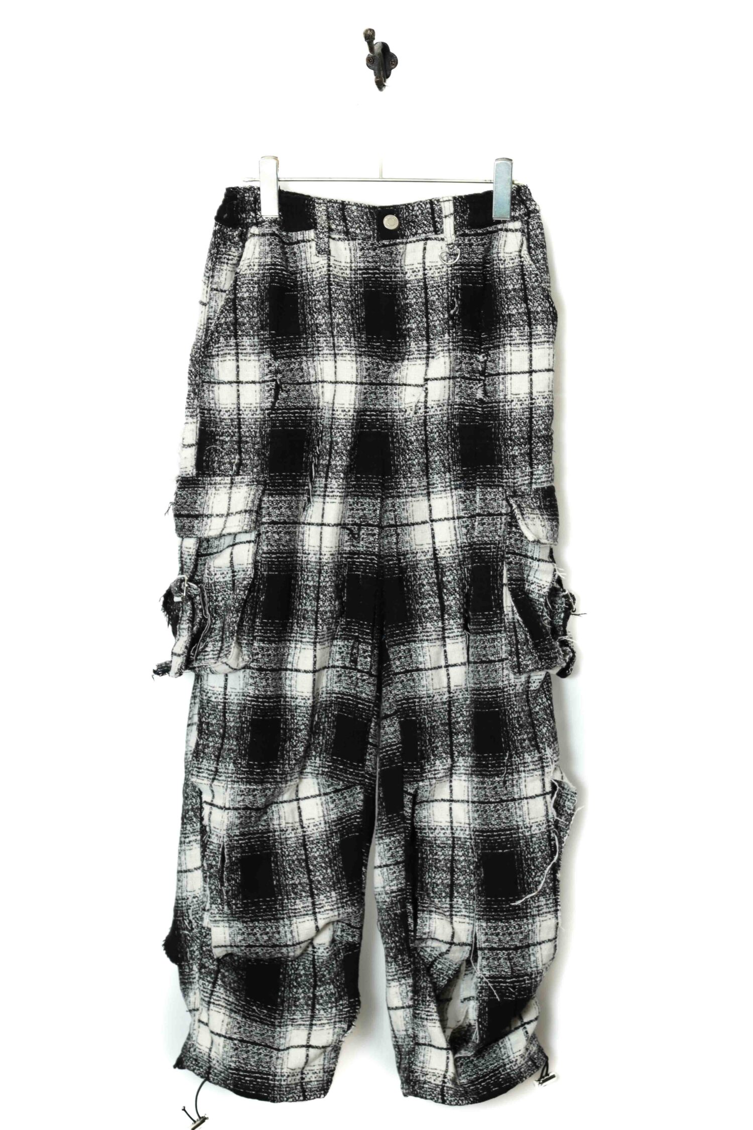 ORIGINAL GRUNGE CHECK CARGO PANTS/W64-76