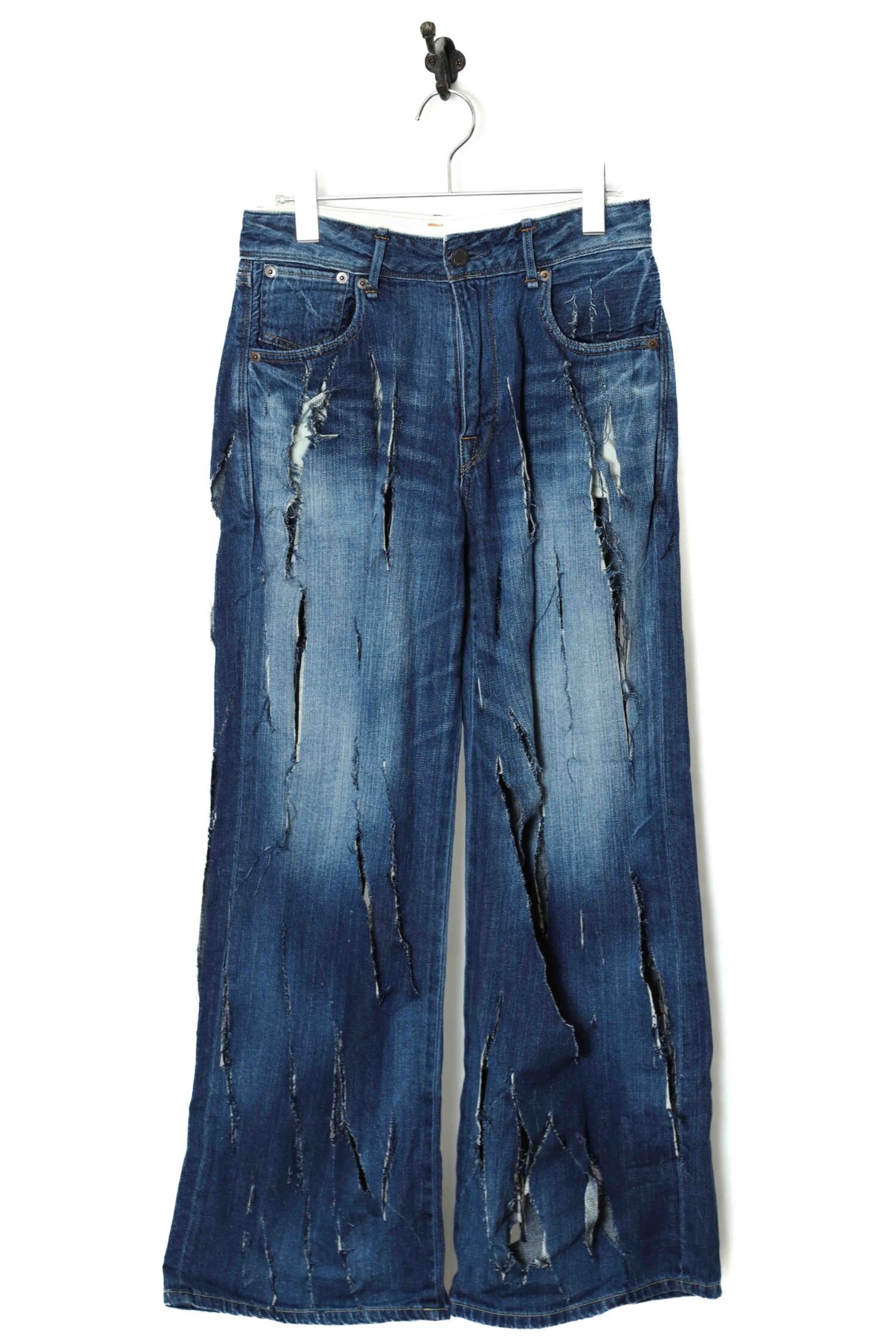 ORIGINAL GRUNGE DENIM FLARE PANTS/W70