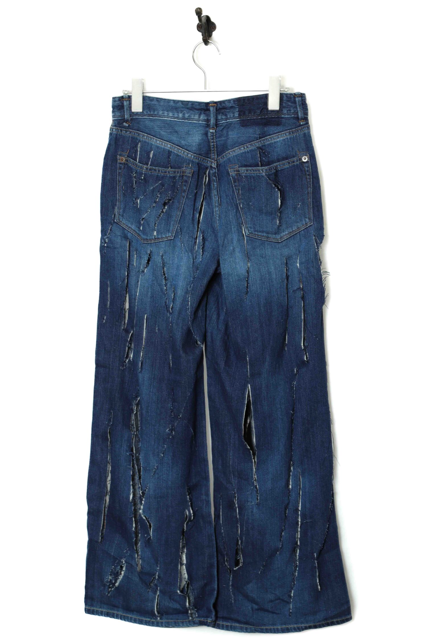ORIGINAL GRUNGE DENIM FLARE PANTS/W70 | 古着屋FERANTRACING【公式