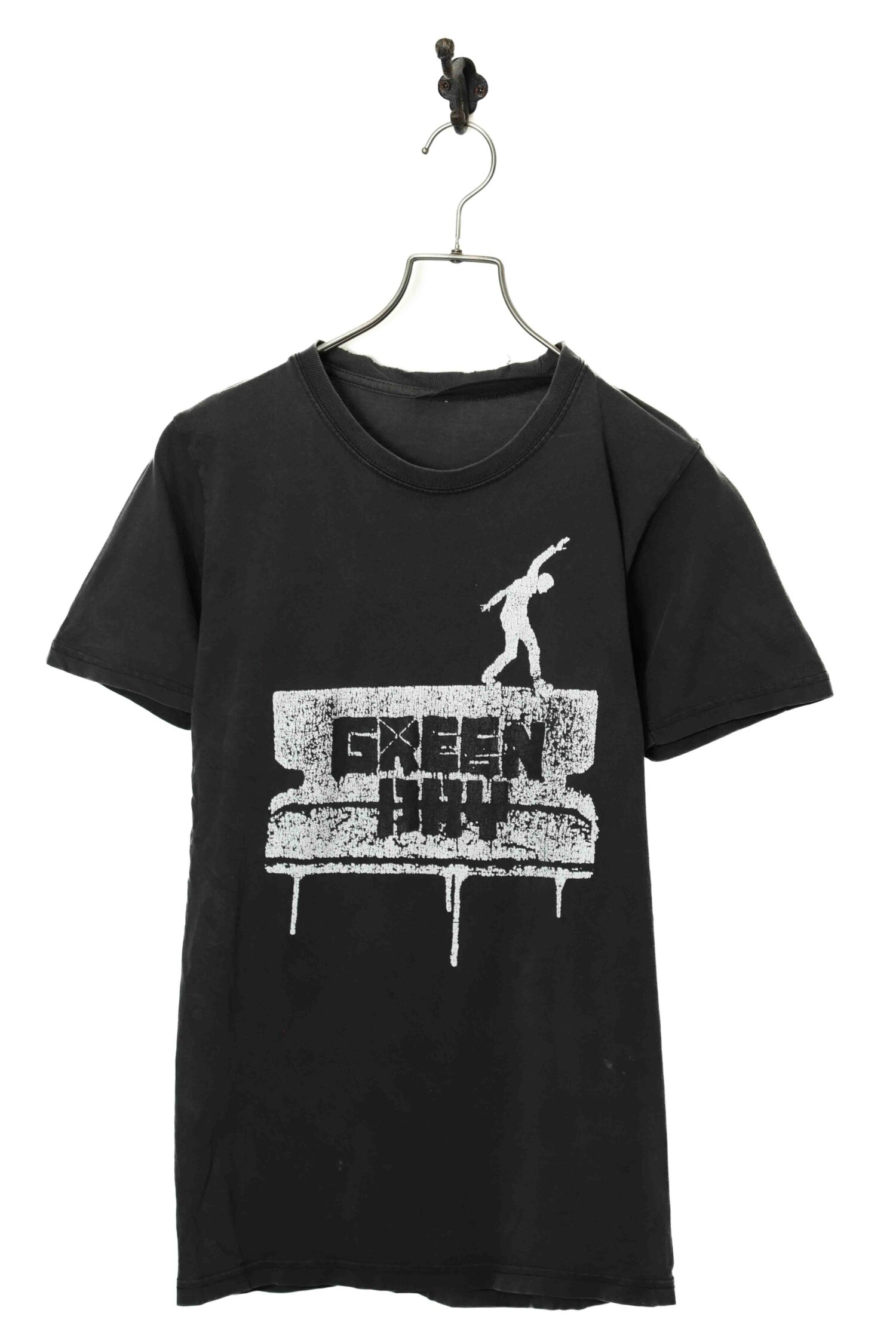 USED GREEN DAY PRINTED T-SHIRT/S