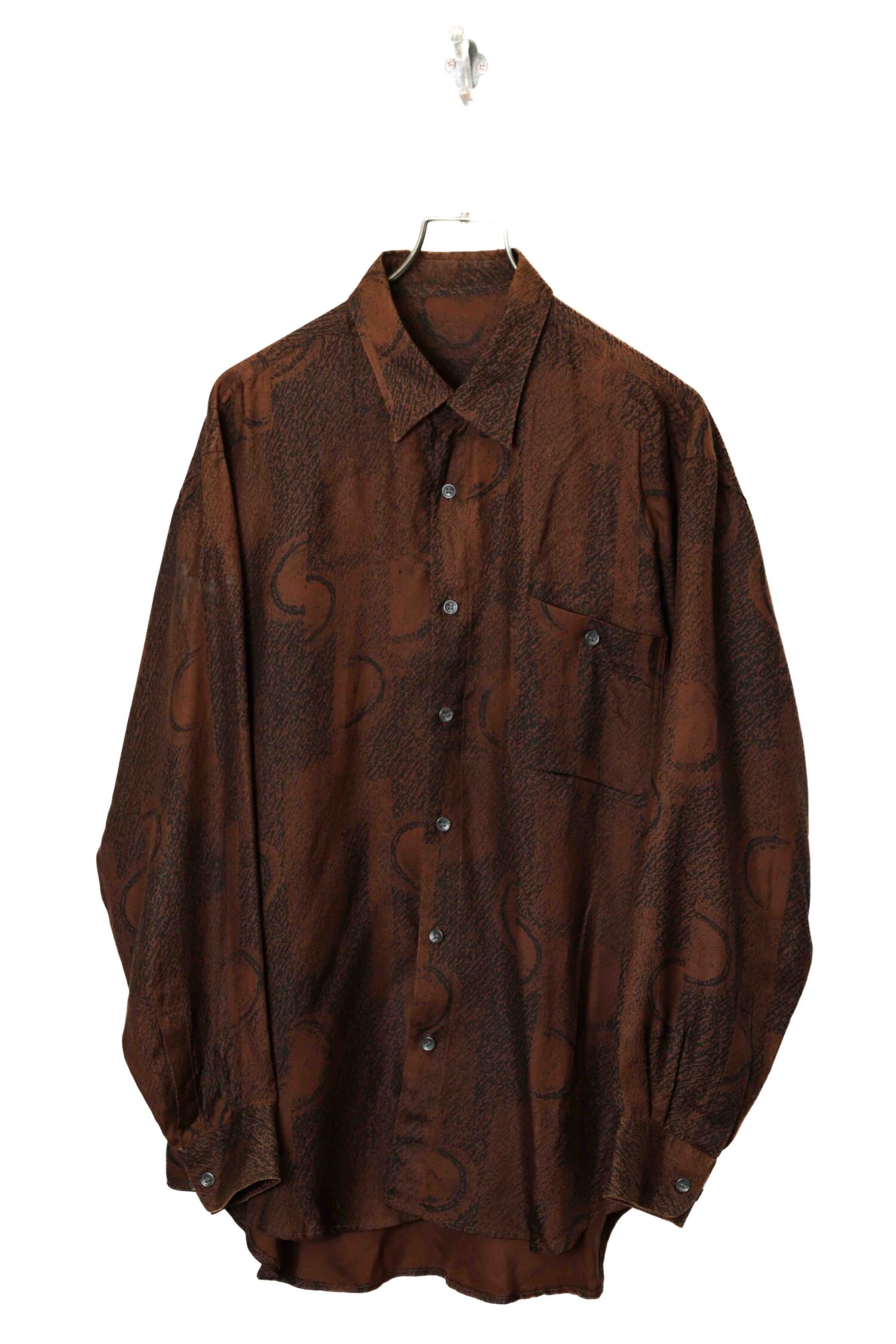 VINTAGE PRINTED SHIRT/L